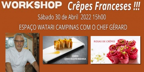 Workshop de Crêpes Franceses